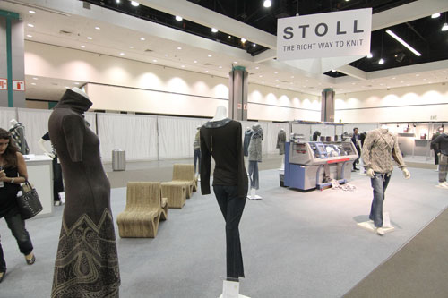 Stoll booth at Globaltex September 2010