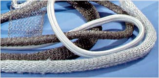 Whether in radiators or catalytic converters - knitted wire fabric is used frequently in modern automobiles.