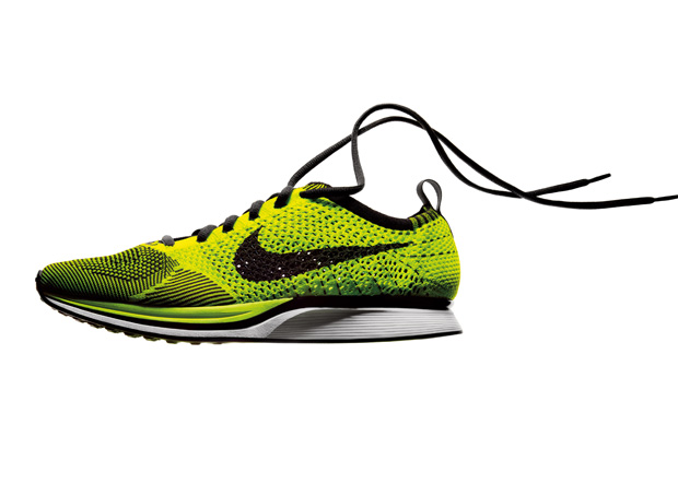 According to Nike, the Flyknit revolutionizes running by rethinking shoe construction from the ground up, informed by athlete insights and employing a new proprietary technology.