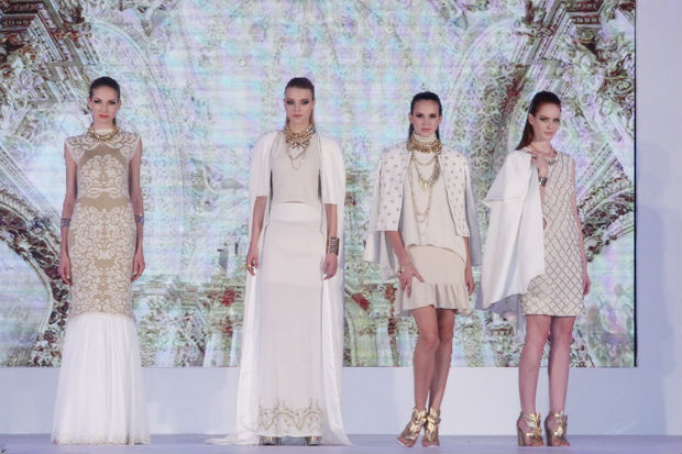 The annual Knitwear Fashion Show has showcased 20 collections of four outfits © PolyU
