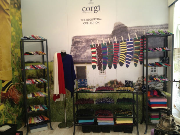 Visitors to the Coronation Festival will be able to purchase socks from the Regimental Collection. © Corgi 