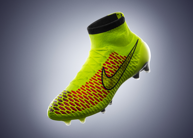 Nike Magista with Flyknit. Copyright Nike Inc.