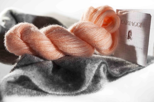 Nirvana (60% cashmere ”“ 40% silk, worsted). © Cariaggi