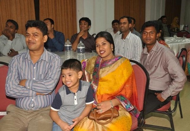 All 75 members of Hohenstein's contact office in Dhaka were invited with their families to attend the celebrations commemorating 10 year s of existence. © Hohenstein Institute 