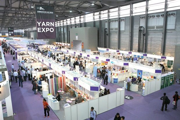 The fair will be held concurrently with Intertextile Shanghai Apparel Fabrics 2014, which runs from 20-23 October, and PH Value from 20-22 October, making buyers sourcing trips more complete.  © Messe Frankfurt / Yarn Expo Autumn edition