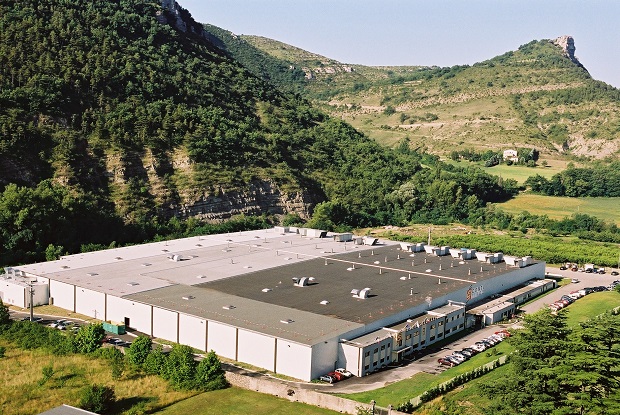 The Contifibre factory in the Ardeche region of France. © Contifibre