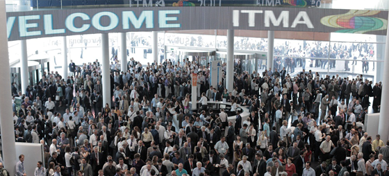 At the exhibition visitors will meet decision makers across the entire value chain in eight days. © ITMA 