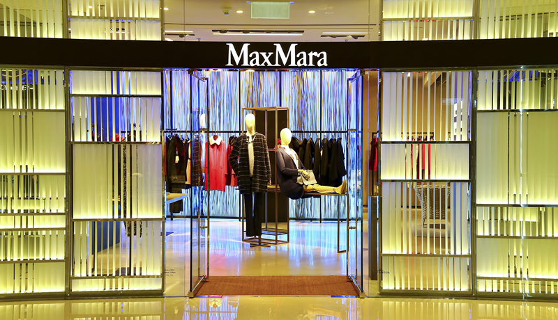 Max Mara store in Hong Kong. Over the years, designers for the Max Mara brand have included some iconic names like Karl Lagerfeld and Dolce & Gabbana. The company is still owned by the Maramotti family and currently has over 2000 stores in more than 90 countries.