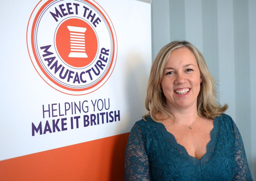 Kate Hills is founder and CEO of Make it British. © Meet the Manufacturer 