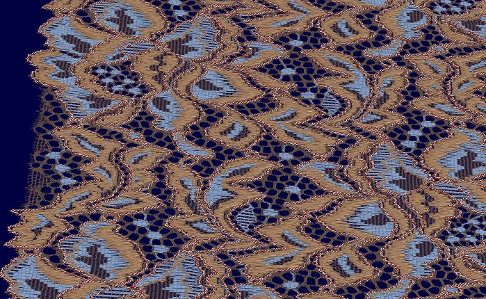Simulation of TEXTRONIC lace. © Karl Mayer
