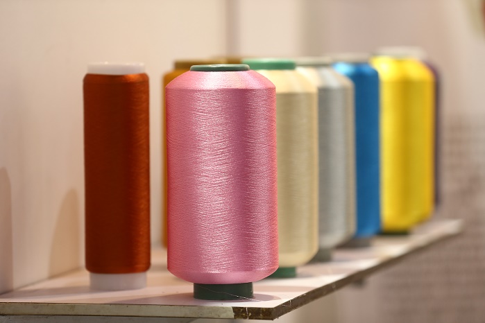 Strong demand for synthetic yarn and fibre products is prevailing in China. © Messe Frankfurt / Yarn Expo Autumn edition