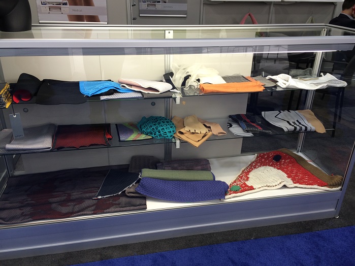 Stoll technical textiles samples at TTNA.