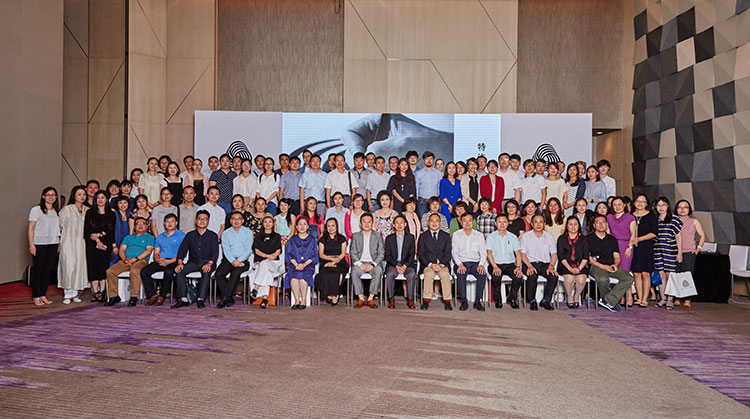 More than 100 Woolmark licensees from China gathered for an annual seminar to exchange ideas about the wool industry. © The Woolmark Company