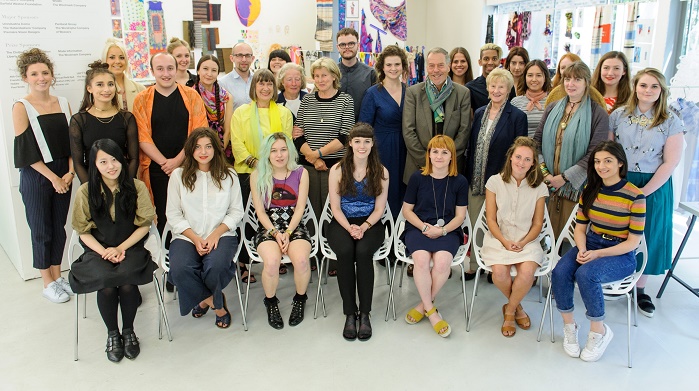 This year's Texprint alumni with the Texprint administration team. © Texprint 