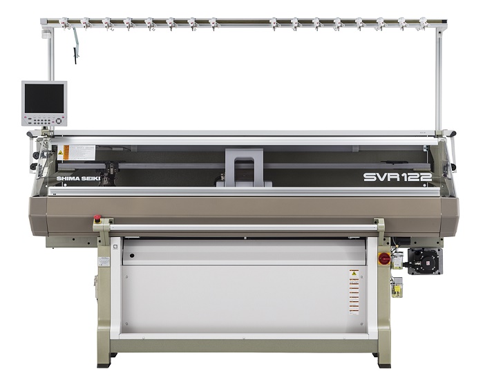 SVR122-SV 14G Computerized Flat Knitting Machine. © Shima Seiki