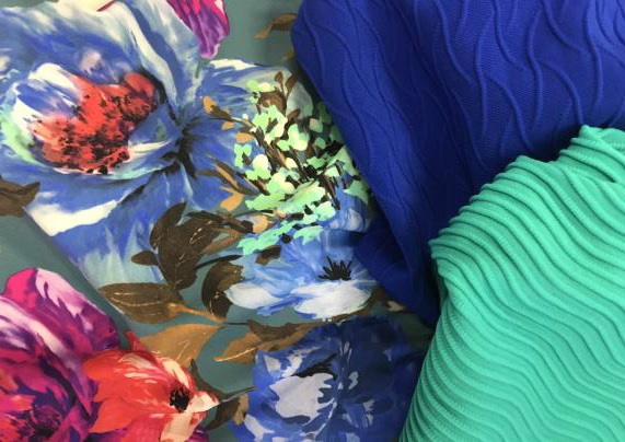 Eusebio fabric in Roica Colour Perfect family. © Asahi Kasei