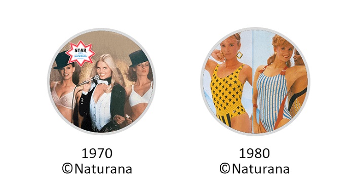 Naturana quickly became known as the brand for a new modern woman. © Invista/ Naturana 