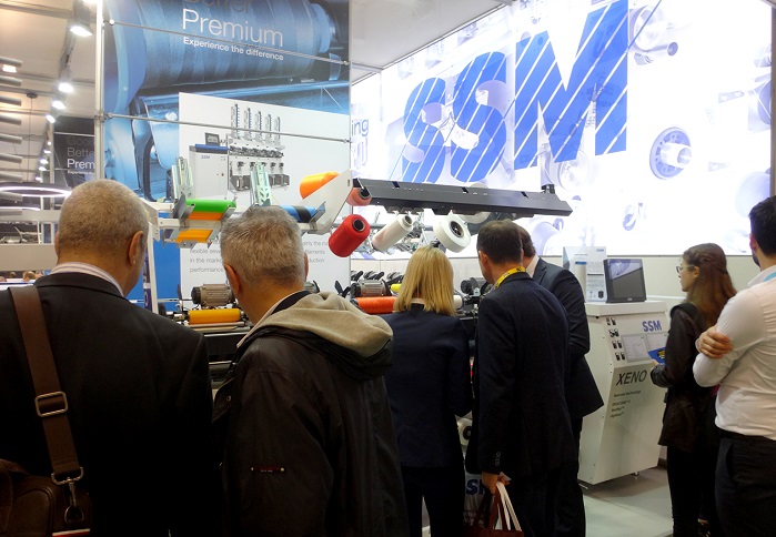 SSM at ITM 2018. © SSM Textile Machinery 