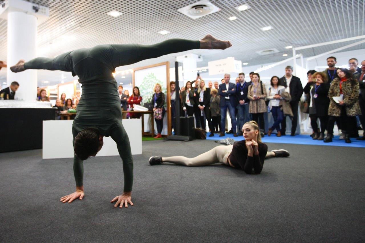 The Fit Your Life show took place during the opening day of the show, on 6 November. © Carvico and Jersey Lomellina