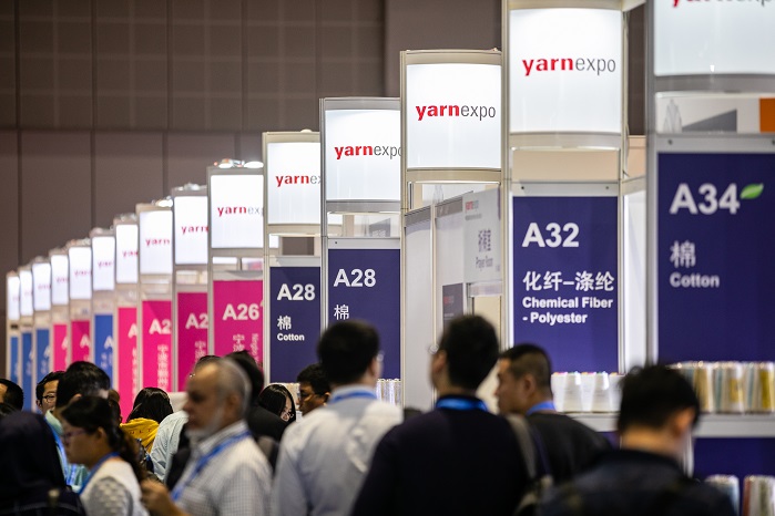 Yarn Expo is an opportunity for overseas buyers to gain access to some of the leading domestic suppliers in the industry. © Messe Frankfurt / Yarn Expo Autumn edition