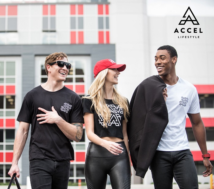 The Accel tees and tanks are soft, lightweight, high-performance staples. © PRNewsfoto/Accel Lifestyle 