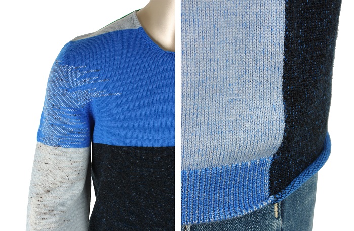 Stoll created a knit and wear pullover. © Stoll