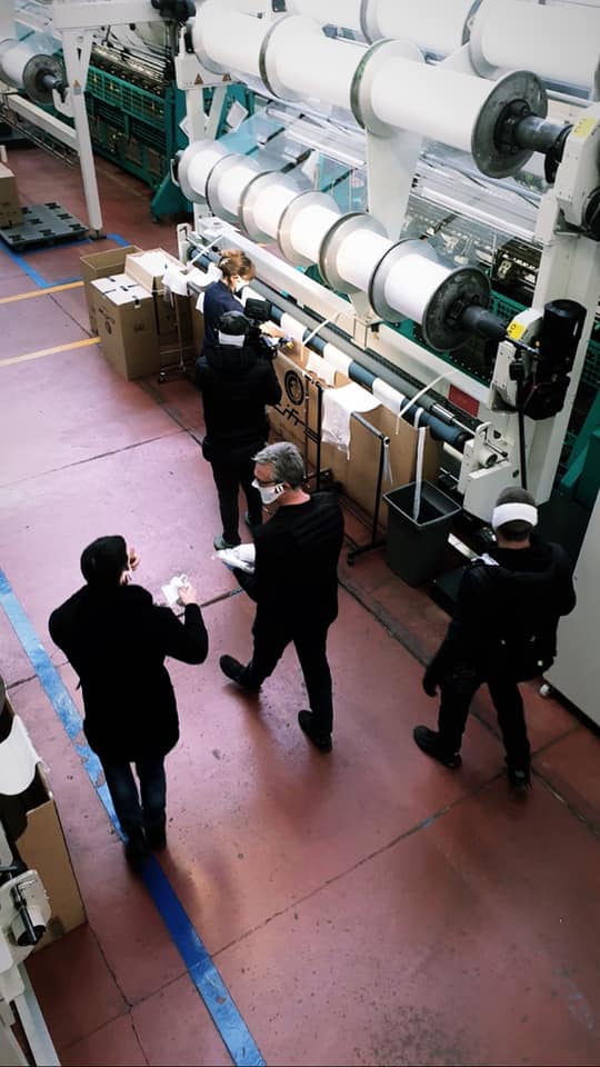 Cifra CEO Cesare Citterio in action at the company’s factory in Verano Brianza. © Cifra SpA.