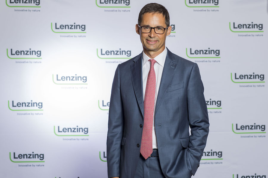 Stefan Doboczky, CEO of the Lenzing Group. © Lenzing Group.