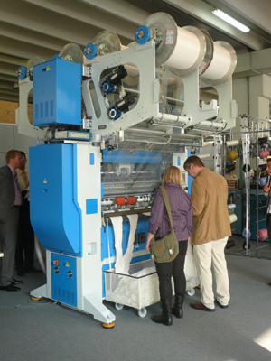 Launched officially as the first seamless warp compact machine in our private in-house show at Santoni Days in Italy and then exhibited in China in the last 2 years, this is the first time we are showing our warp knitting compact line on the ITMA world stage - with these 2 models exhibiting the next important evolutions.