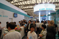 Karl Mayer’s stand at ITMA ASIA+CITME 2010