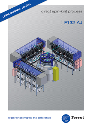 Terrot F132-AJ direct spin-knit process