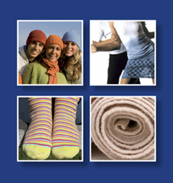 Wykes International has launched new yarns for stretch knitwear