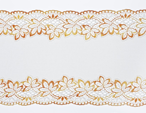 Lace made on a Karl Mayer raschel machine