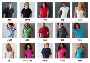 AnvilSustainable products are made from post-consumer P.E.T. polyester and combed ring-spun transitional cotton (or cotton in conversion).