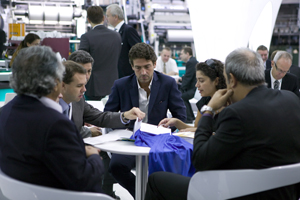 The Karl Mayer stand at ITMA 2011 in Barcelona