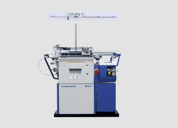 Shima Seiki's new SFG-I electronically controlled glove knitting machine