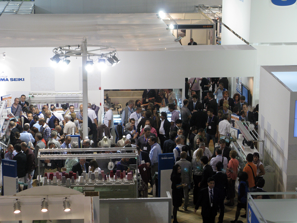Shima Seiki booth at ITMA 2011