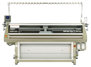 MACH2X153: MACH2X is Shima Seiki’s top of the line Wholegarment knitting machine available in ultrafine 18L gauge. It is equipped with 4 needle beds featuring Shima‘s original SlideNeedle.