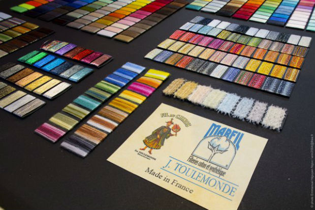Creating and producing thread since 1903, J.Toulemonde has earned the prestigious ‘Living Heritage Company’ and Oekötex labels. © Interfilière Paris