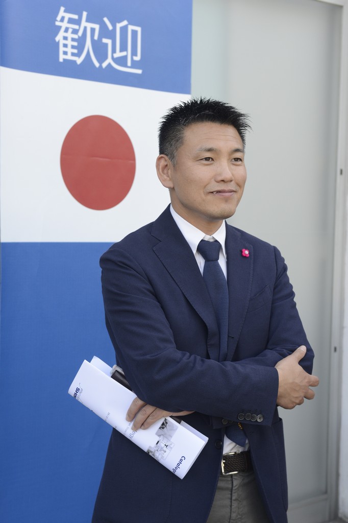 Mr Nobuyuki Sasamoto, President of Shima Seiki Italia