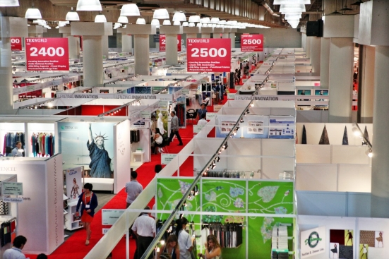 The 16th edition of Texworld USA will take place from 21-23 January 2014 at the Javits Convention Center in New York City. © Messe Frankfurt