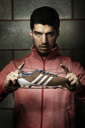 Adidas world's first knitted football boot