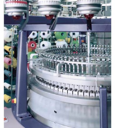 Italian firm presents first circular knitting machine