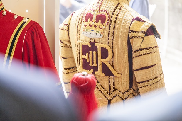 Uniforms on display at Meet the Manufacturer sourcing event. © Make it British