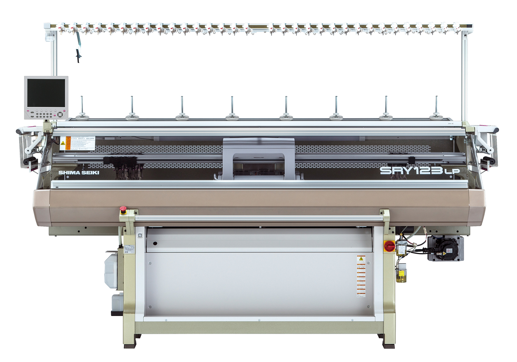 SRY123LP computerised flat knitting machine. © Shima Seiki