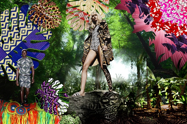 Jungle Fever beachwear theme for Spring/Summer 2016. © MarediModa 