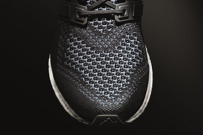 Ultra Boost’s carefully-engineered Primeknit upper is said to provide a precision fit and maximum breathability. © adidas