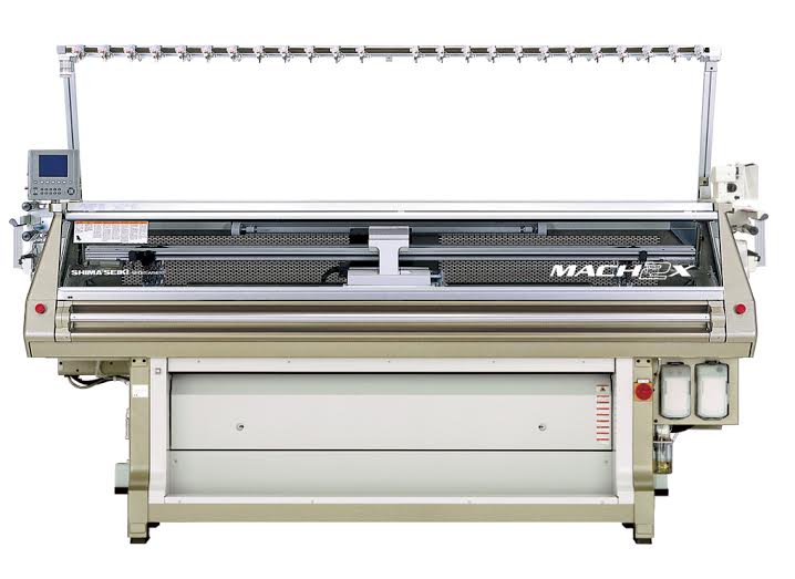 Shima Seiki MACH2X high-speed four needlebed WHOLEGARMENT knitting machine. © Shima Seiki