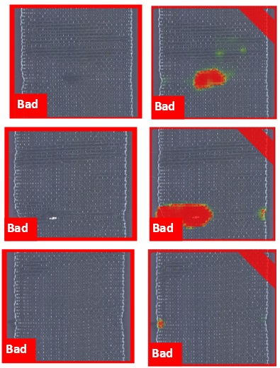 According to ViDi, its novel approach brings human visual inspection performances to automatic textile quality control equipment. 