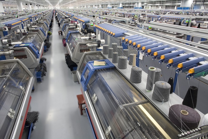 Stoll knitting machine park. © Stoll